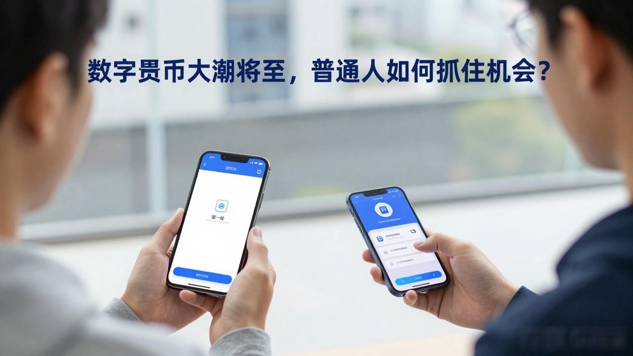 数字货币大潮将至，普通人如何抓住机会？