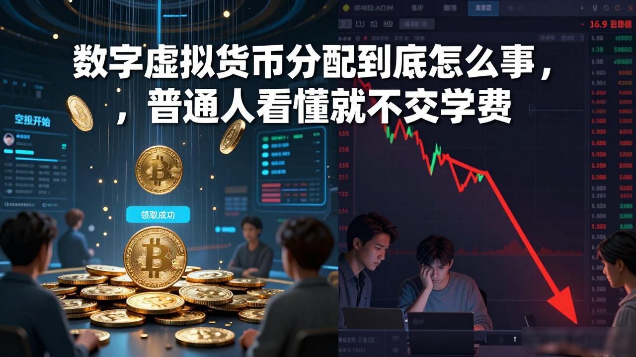 数字虚拟货币分配到底怎么回事，普通人看懂就不交学费