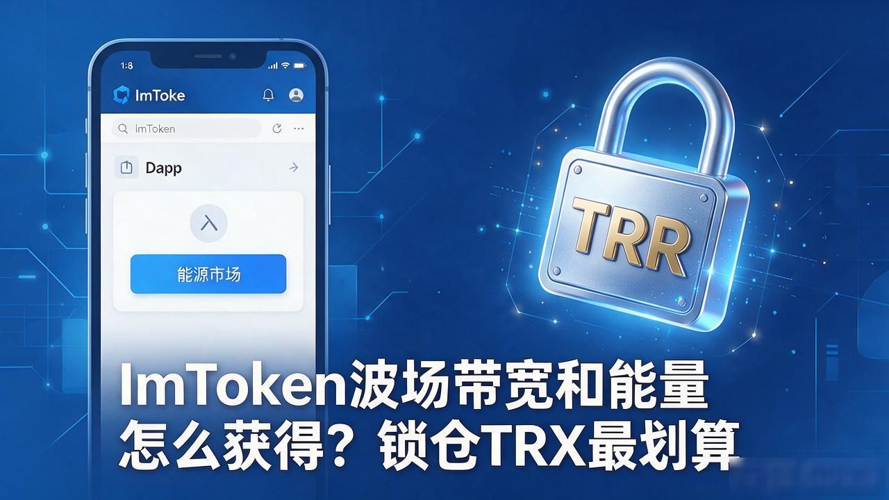 ImToken波场带宽和能量怎么获得？锁仓TRX最划算