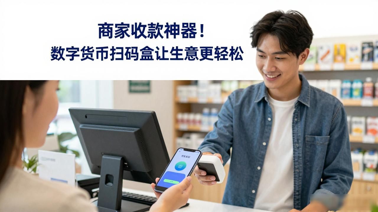 商家收款神器！数字货币扫码盒让生意更轻松