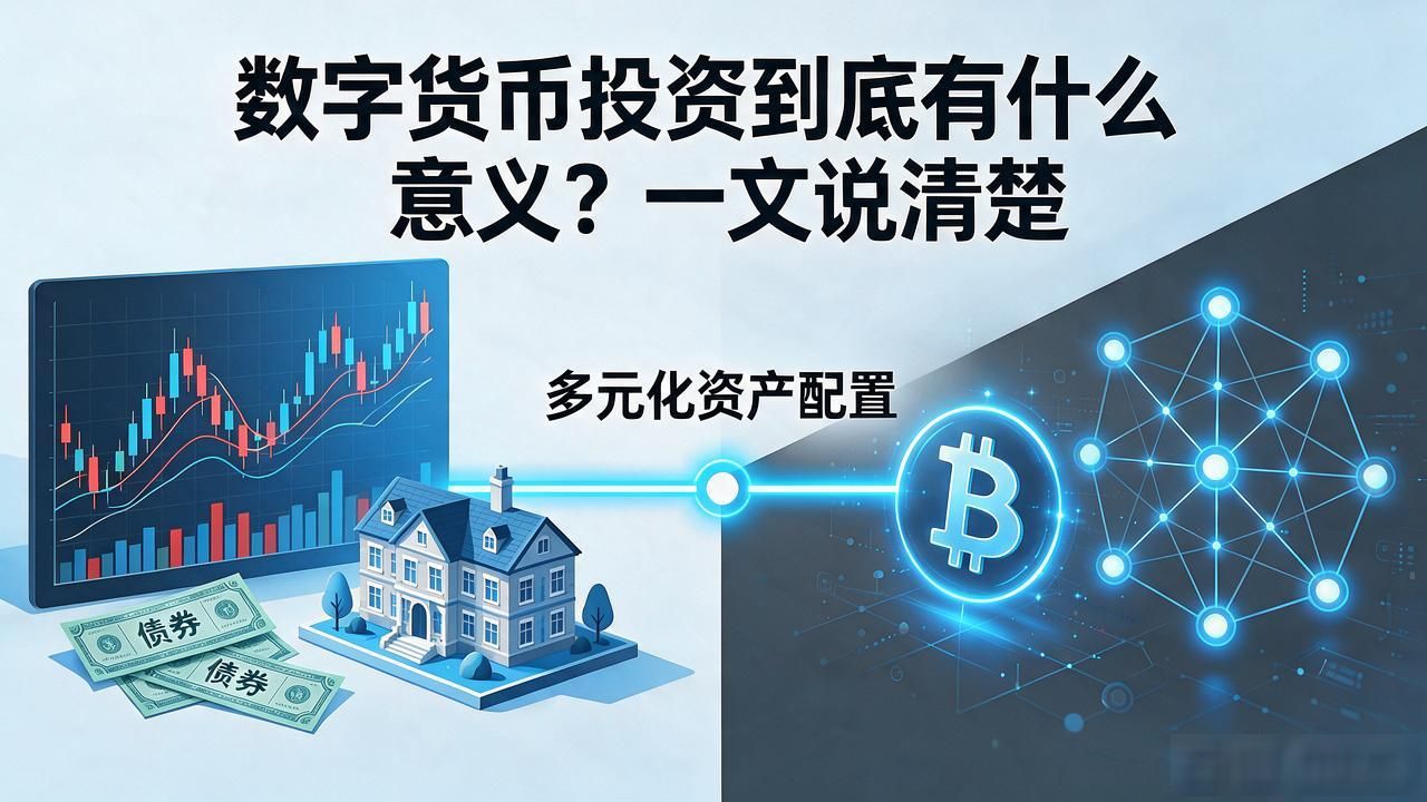 数字货币投资到底有什么意义？一文说清楚