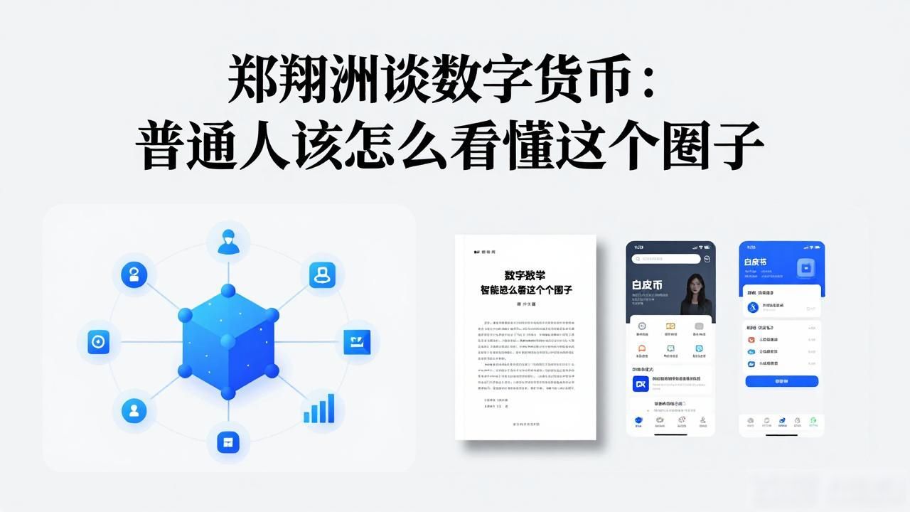 郑翔洲谈数字货币：普通人该怎么看懂这个圈子