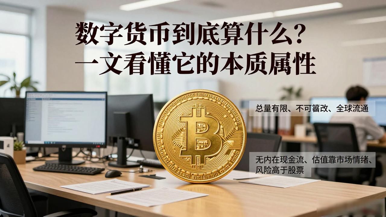 数字货币到底算什么？一文看懂它的本质属性