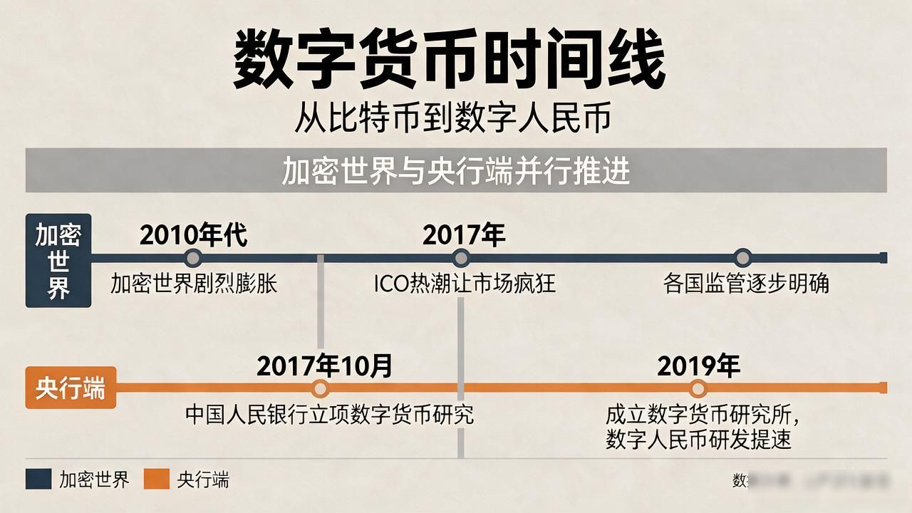 数字货币什么时候冒出来的？从比特币到数字人民币你该知道的时间线