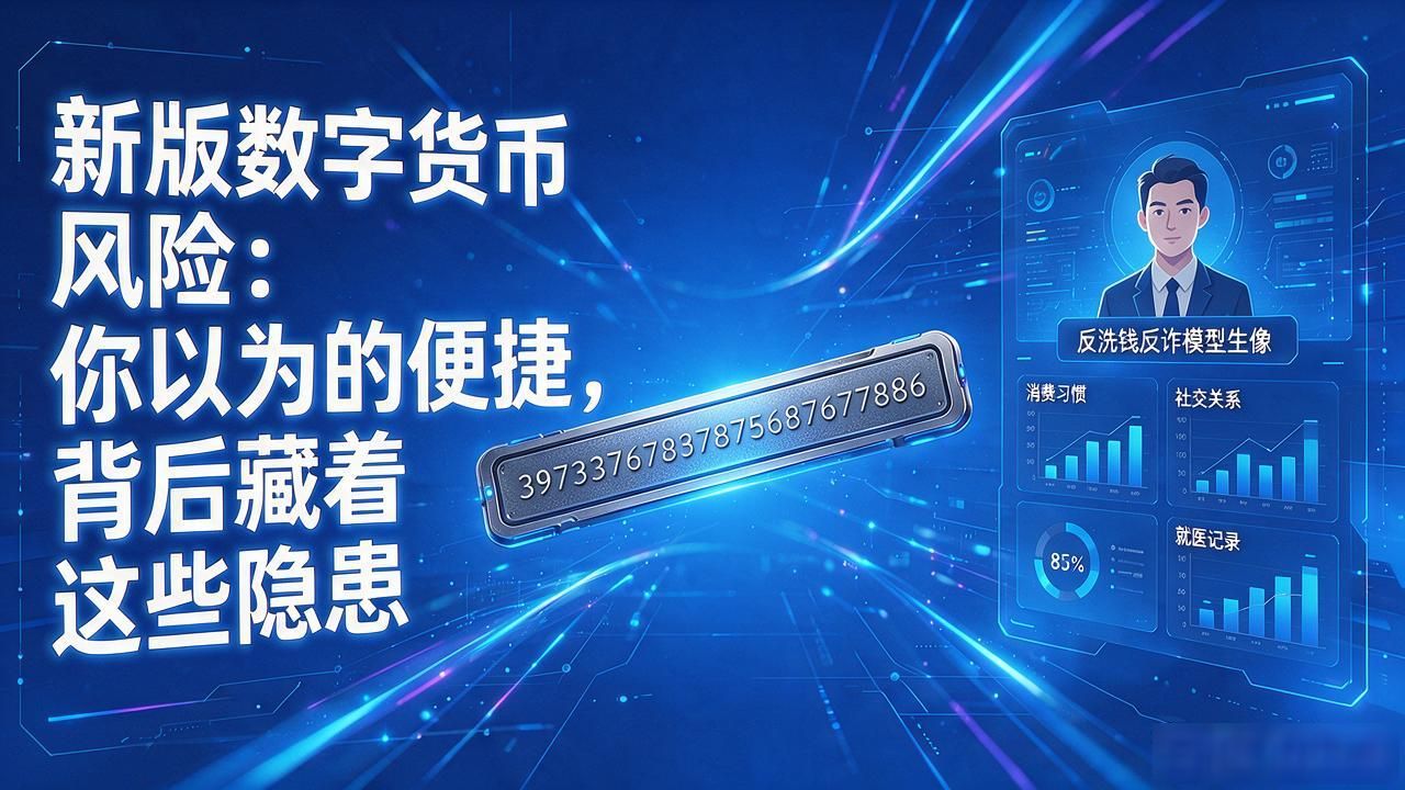新版数字货币风险：你以为的便捷，背后藏着这些隐患