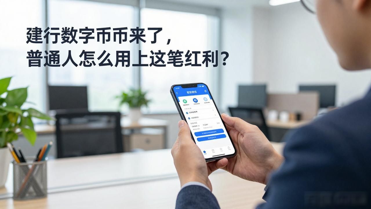 建行数字货币来了，普通人怎么用上这笔红利？