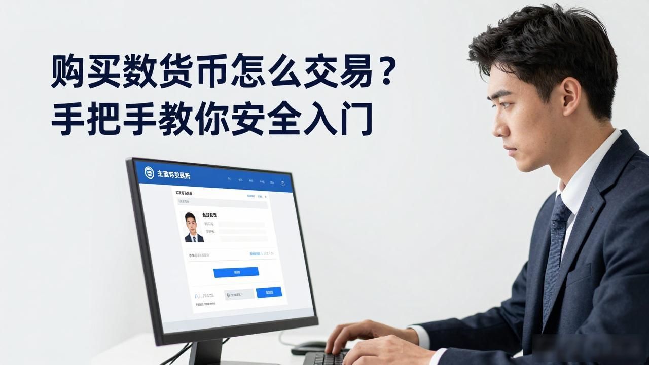 购买数字货币怎么交易？手把手教你安全入门