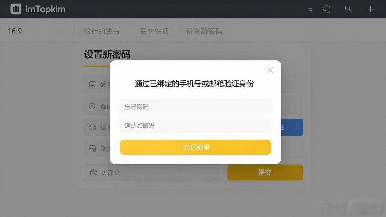 imtoken登录密码忘了别慌 快速找回指南