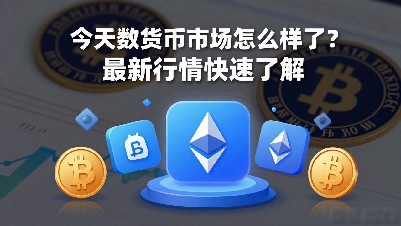 今天数字货币市场怎么样了？最新行情快速了解