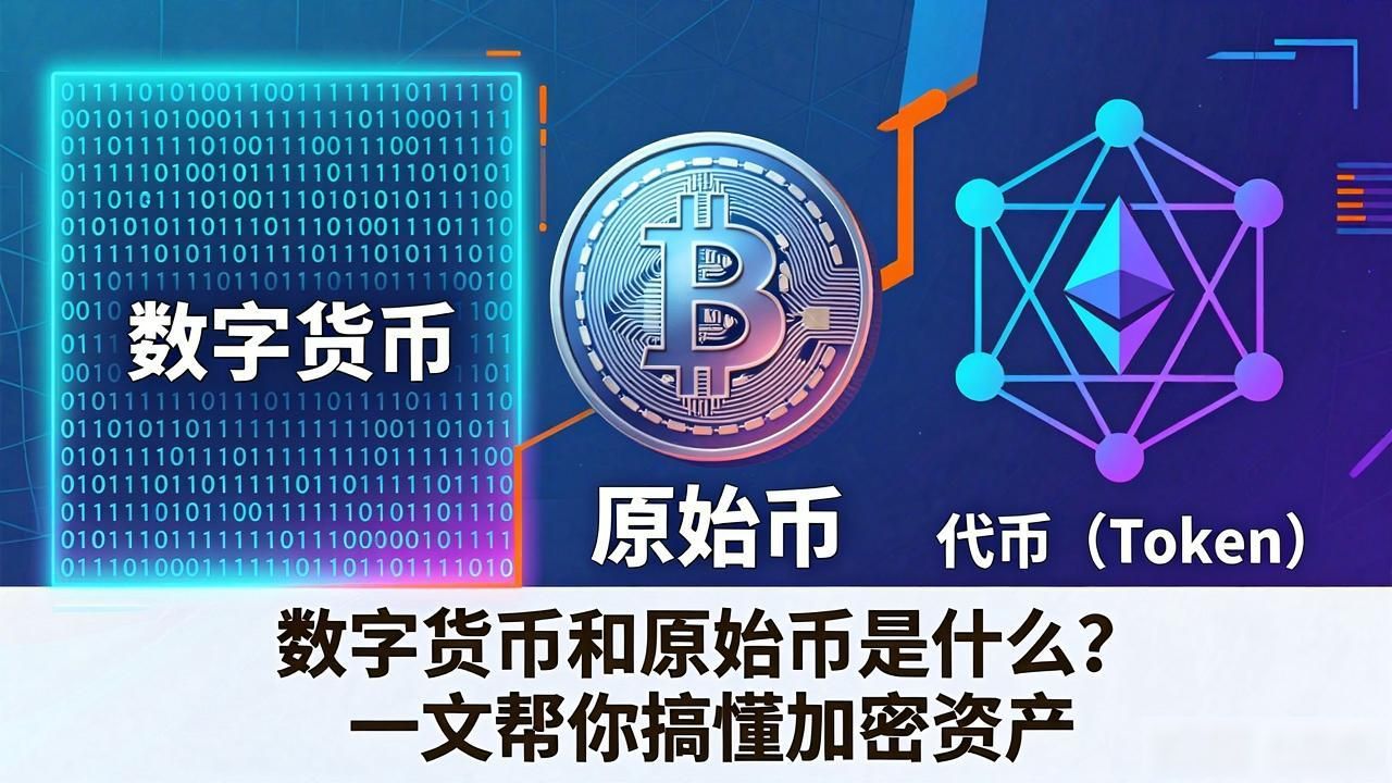数字货币和原始币是什么？一文帮你搞懂加密资产