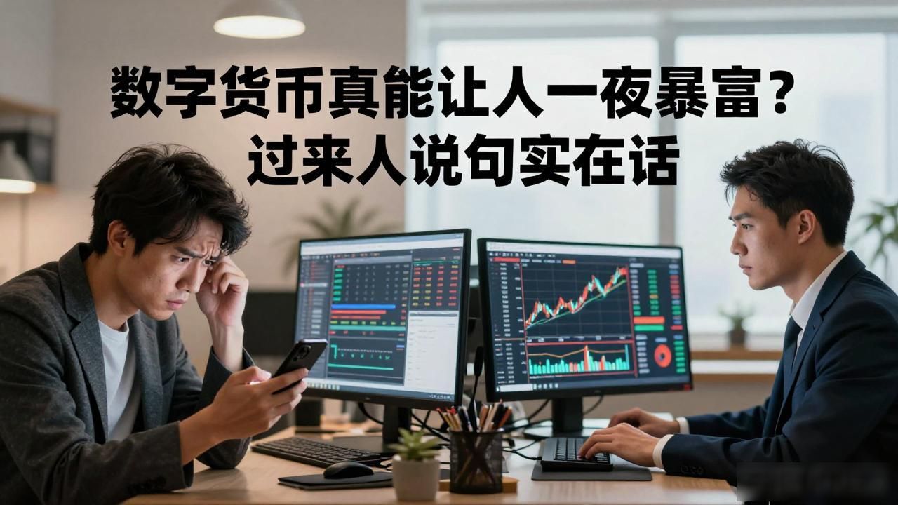 数字货币真能让人一夜暴富？过来人说句实在话