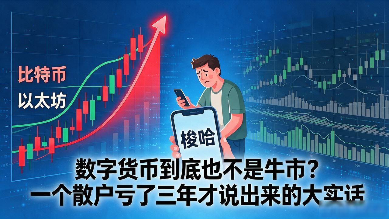 数字货币到底是不是牛市？一个散户亏了三年才说出来的大实话