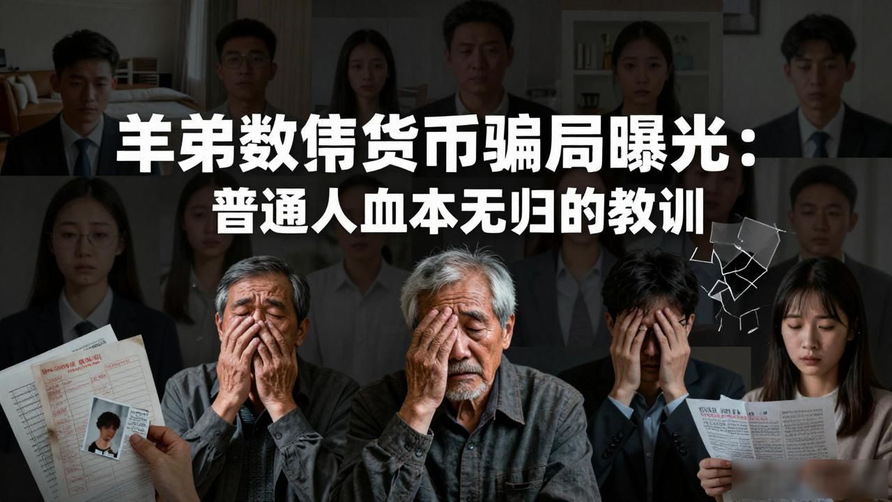 羊弟数字货币骗局曝光：普通人血本无归的教训