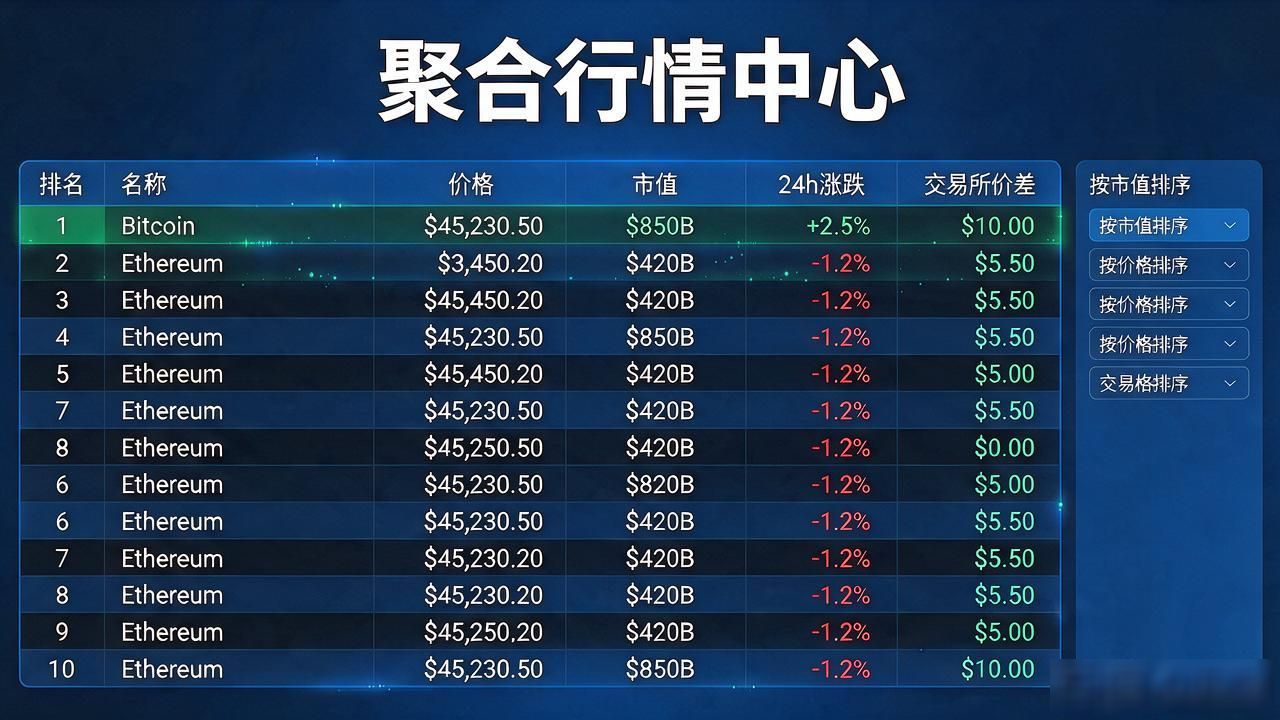 数字货币报价查询_交易所App报价功能_数字货币实时报价查询