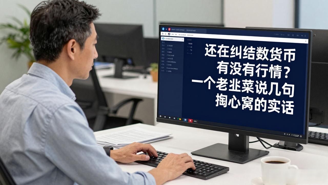 还在纠结数字货币有没有行情？一个老韭菜说几句掏心窝的实话