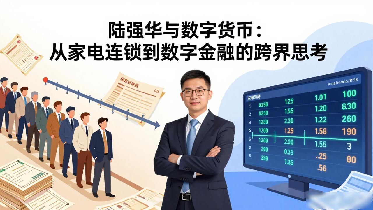 陆强华与数字货币：从家电连锁到数字金融的跨界思考