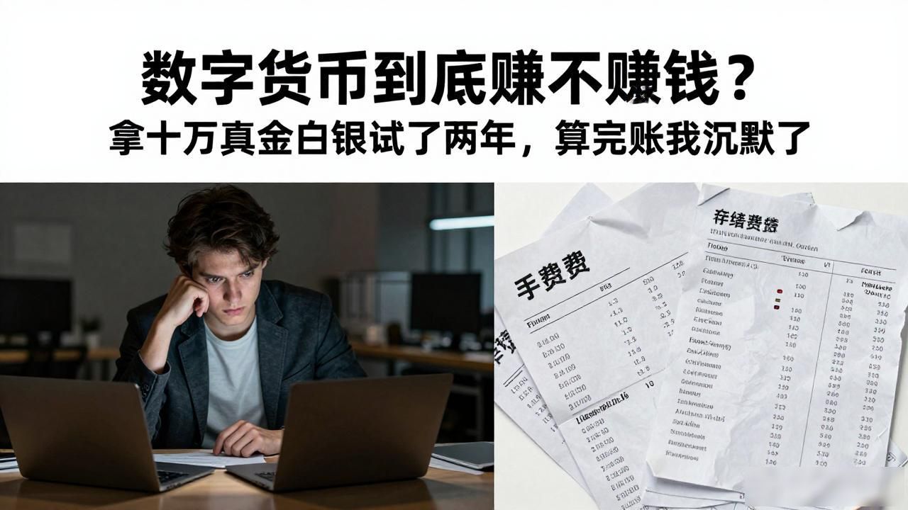 数字货币到底赚不赚钱？拿十万真金白银试了两年，算完账我沉默了