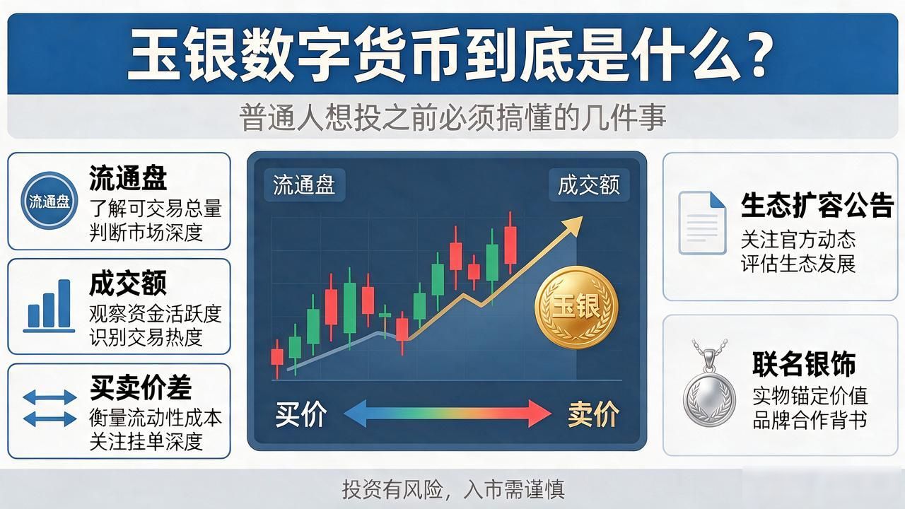 玉银数字货币到底是什么？普通人想投之前必须搞懂的几件事